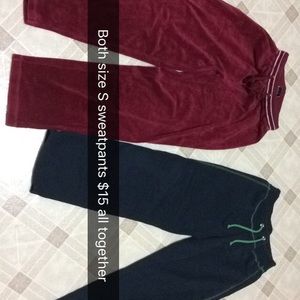2 pairs of sweatpants